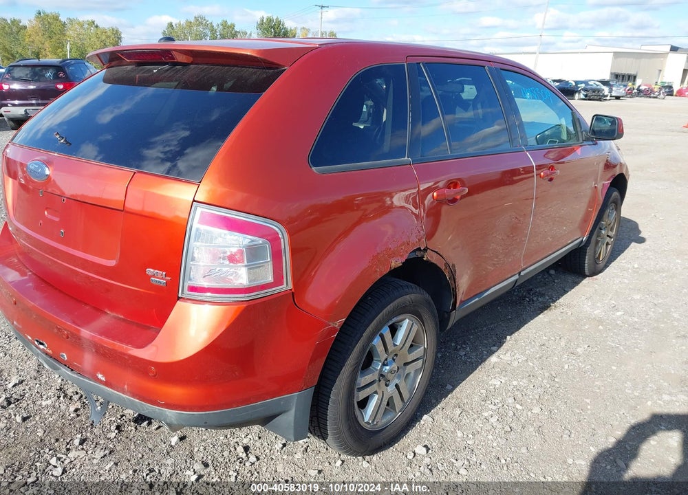 2007 FORD EDGE SEL VIN: 2FMDK48C07BB05496