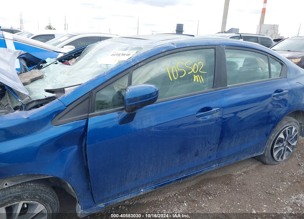 2015 HONDA CIVIC EX VIN: 19XFB2F84FE008695
