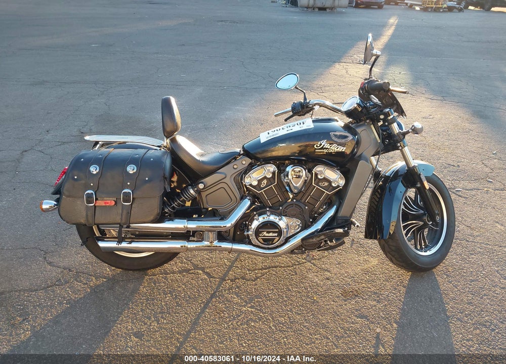2019 INDIAN MOTORCYCLE CO. SCOUT ABS VIN: 56KMSA003K3144977
