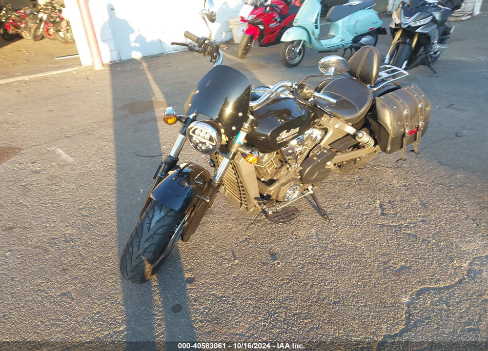 2019 INDIAN MOTORCYCLE CO. SCOUT ABS VIN: 56KMSA003K3144977