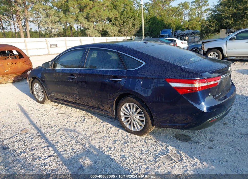 2013 TOYOTA AVALON HYBRID XLE TOURING VIN: 4T1BD1EB3DU014157