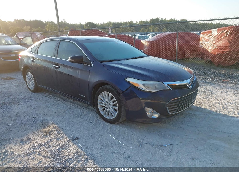 2013 TOYOTA AVALON HYBRID XLE TOURING VIN: 4T1BD1EB3DU014157