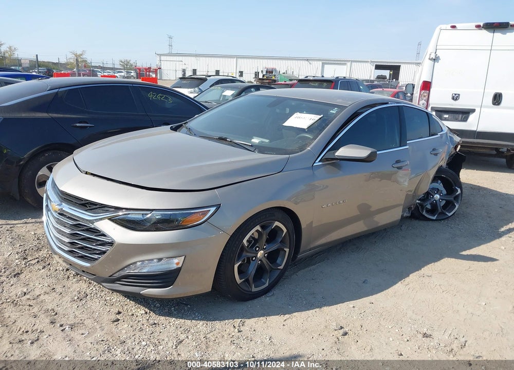 2022 CHEVROLET MALIBU FWD LT VIN: 1G1ZD5STXNF144653