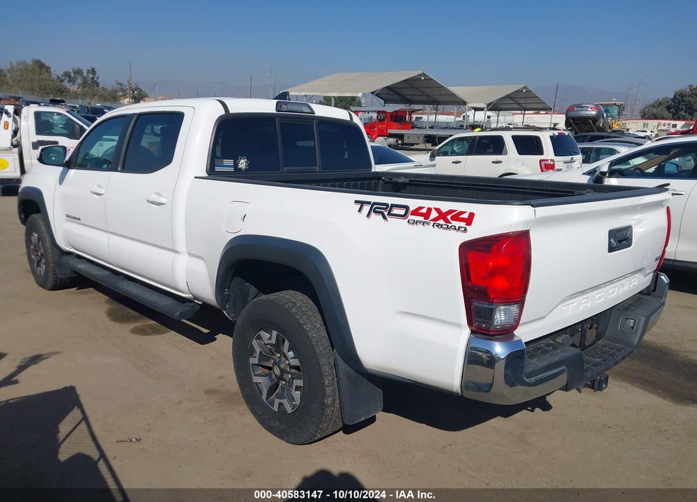 2016 TOYOTA TACOMA TRD OFF ROAD VIN: 3TMDZ5BN3GM010848