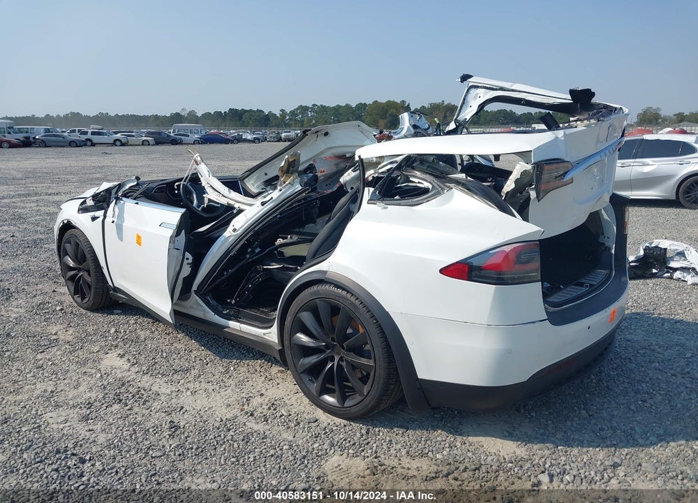 2017 TESLA MODEL X 100D/75D/90D VIN: 5YJXCBE28HF062707