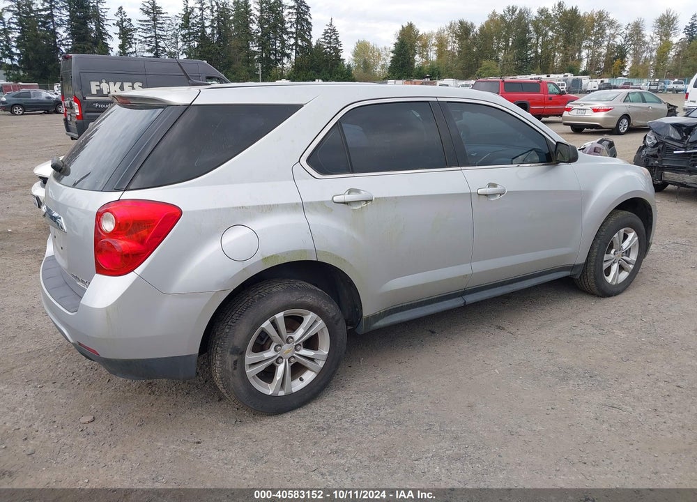 2010 CHEVROLET EQUINOX LS VIN: 2CNALBEW6A6272688