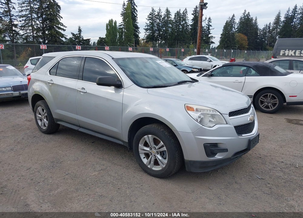 2010 CHEVROLET EQUINOX LS VIN: 2CNALBEW6A6272688
