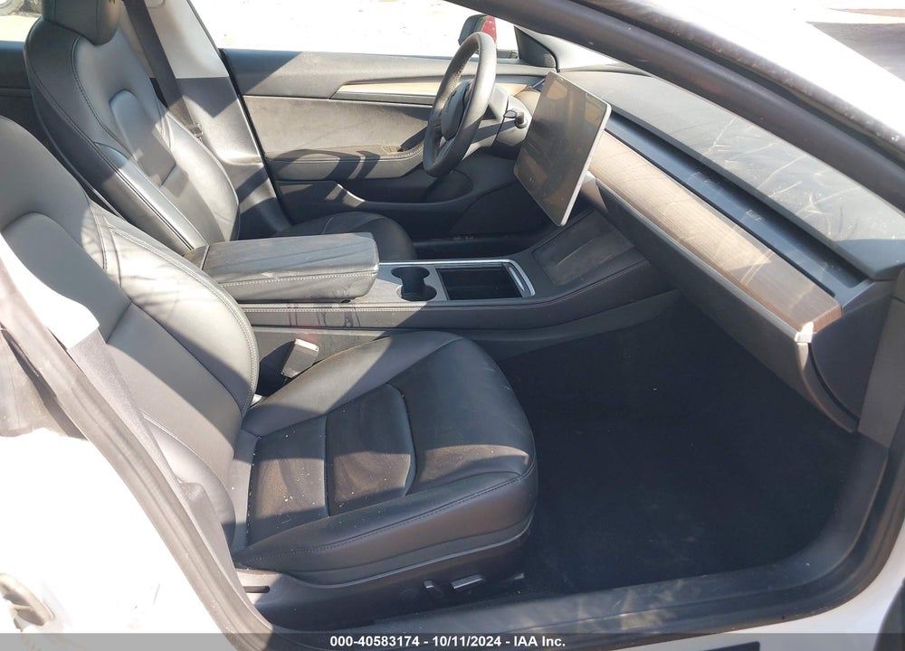 2022 TESLA MODEL 3 REAR-WHEEL DRIVE VIN: 5YJ3E1EAXNF185687