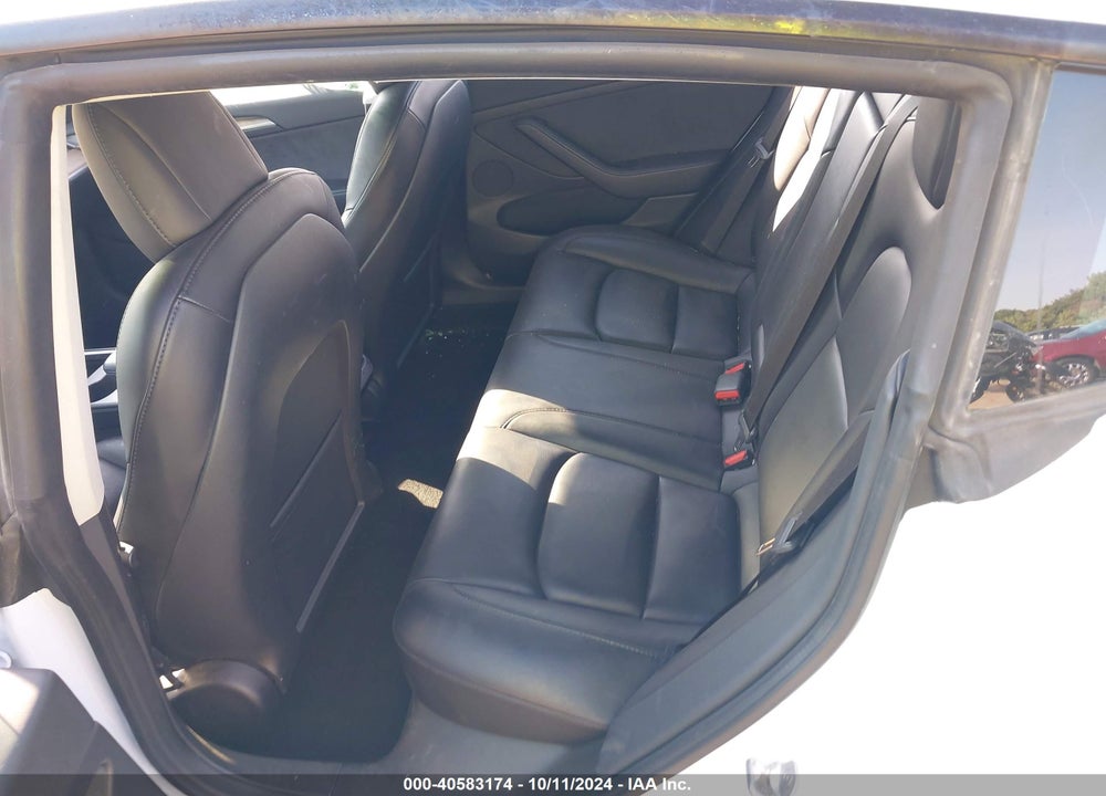 2022 TESLA MODEL 3 REAR-WHEEL DRIVE VIN: 5YJ3E1EAXNF185687
