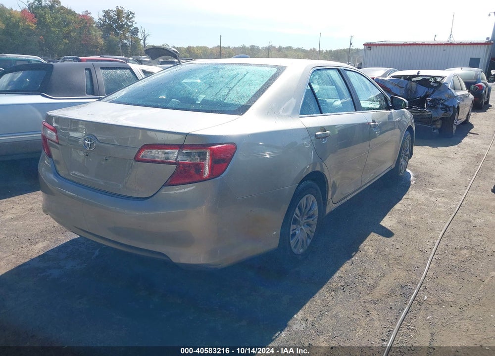 2014 TOYOTA CAMRY LE VIN: 4T1BF1FK3EU326506
