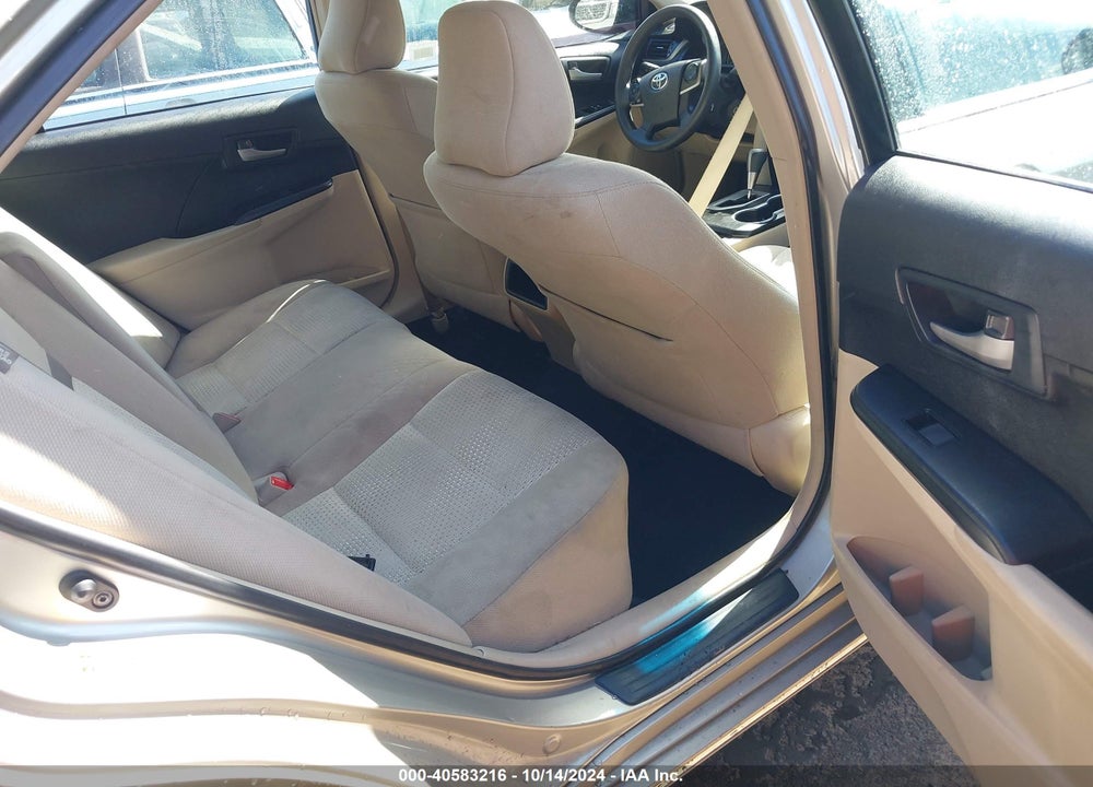 2014 TOYOTA CAMRY LE VIN: 4T1BF1FK3EU326506