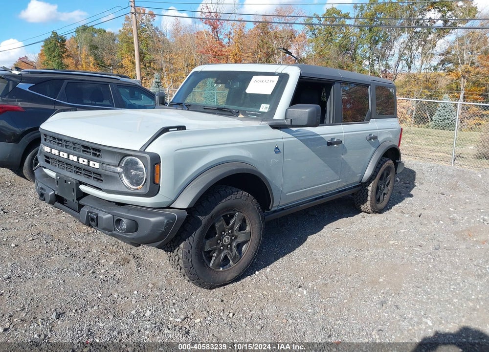 2024 FORD BRONCO BLACK DIAMOND VIN: 1FMDE1BH5RLA55949