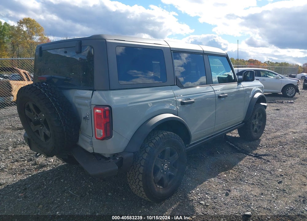 2024 FORD BRONCO BLACK DIAMOND VIN: 1FMDE1BH5RLA55949