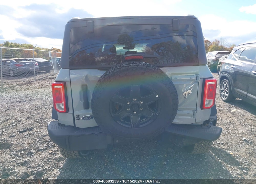 2024 FORD BRONCO BLACK DIAMOND VIN: 1FMDE1BH5RLA55949