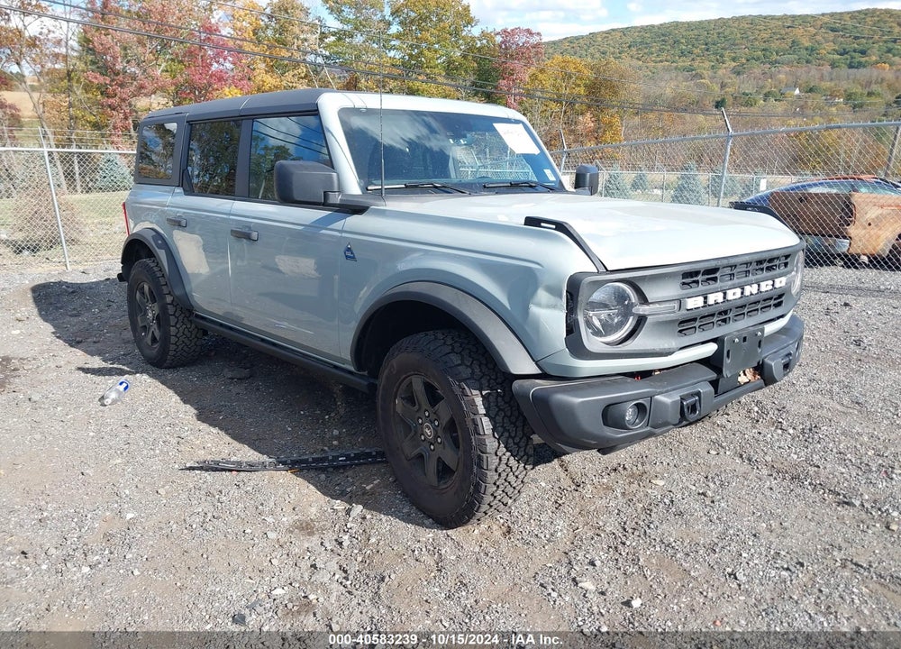 2024 FORD BRONCO BLACK DIAMOND VIN: 1FMDE1BH5RLA55949