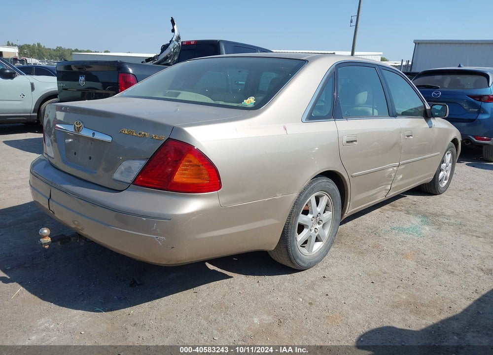 2000 TOYOTA AVALON XLS VIN: 4T1BF28B2YU056434