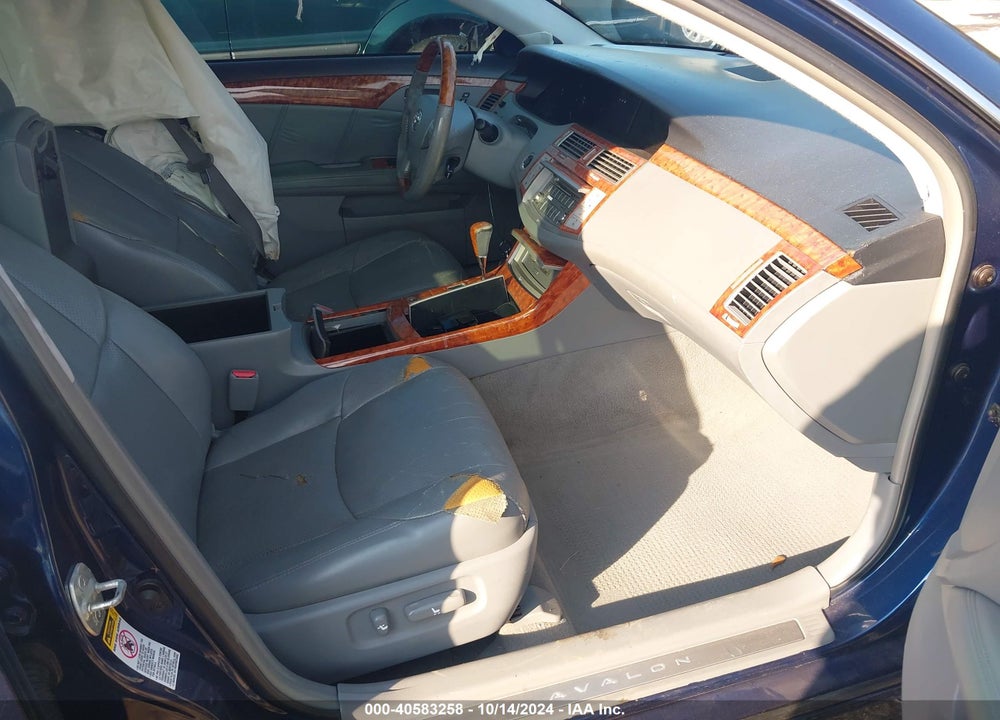 2006 TOYOTA AVALON LIMITED VIN: 4T1BK36B36U089993