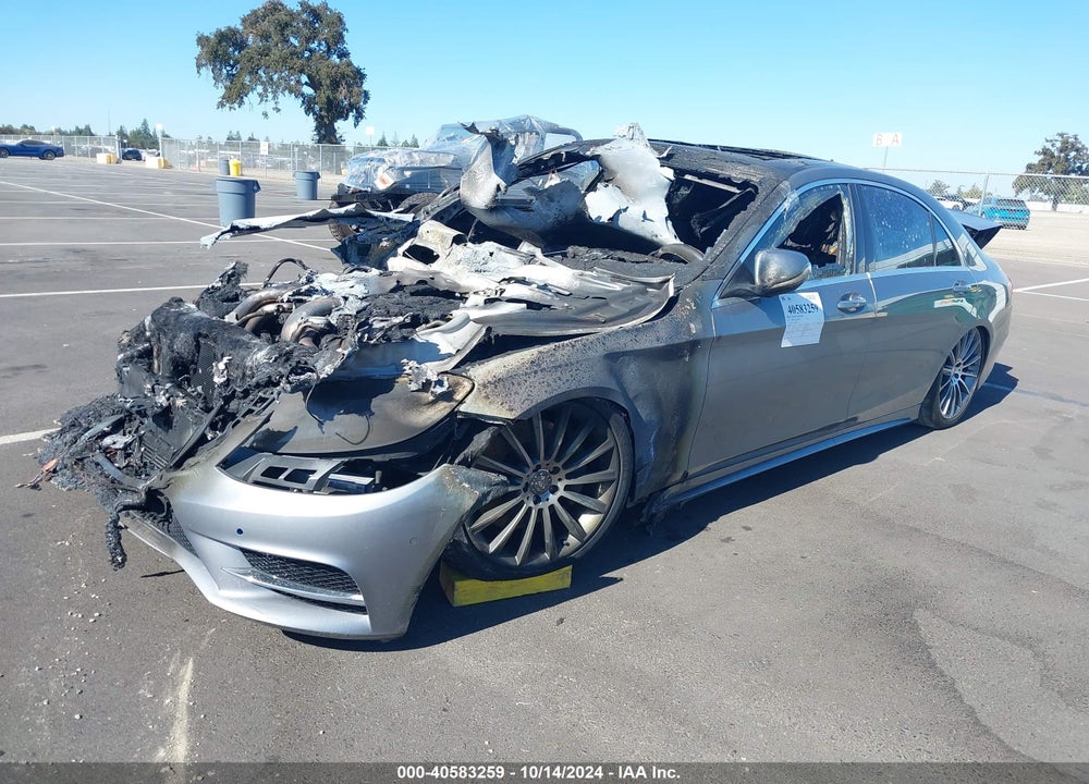 2015 MERCEDES-BENZ S 550 VIN: WDDUG8CB5FA121334