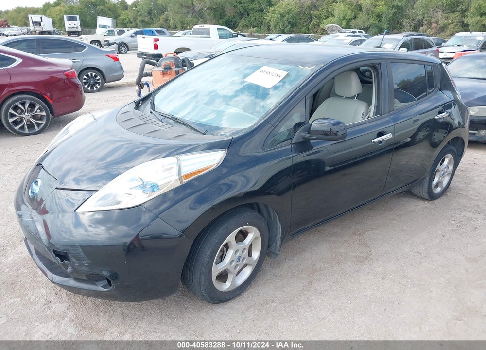 2013 NISSAN LEAF SV VIN: 1N4AZ0CP8DC407741
