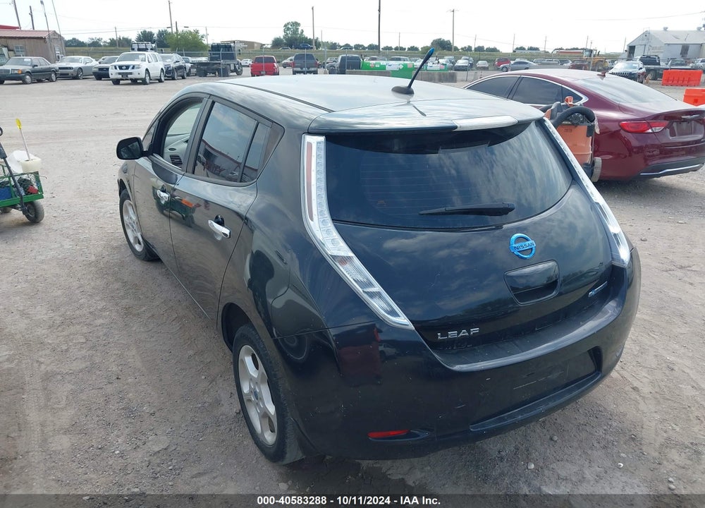 2013 NISSAN LEAF SV VIN: 1N4AZ0CP8DC407741
