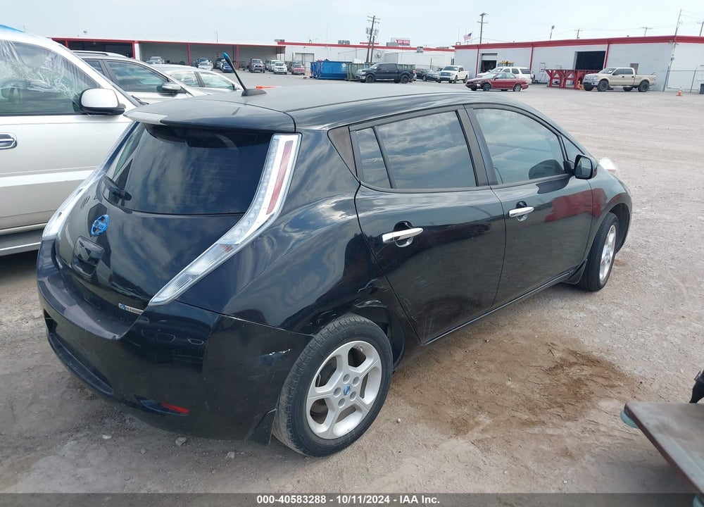 2013 NISSAN LEAF SV VIN: 1N4AZ0CP8DC407741