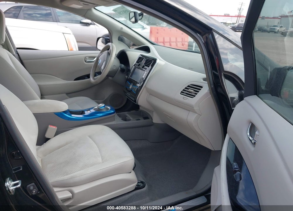 2013 NISSAN LEAF SV VIN: 1N4AZ0CP8DC407741