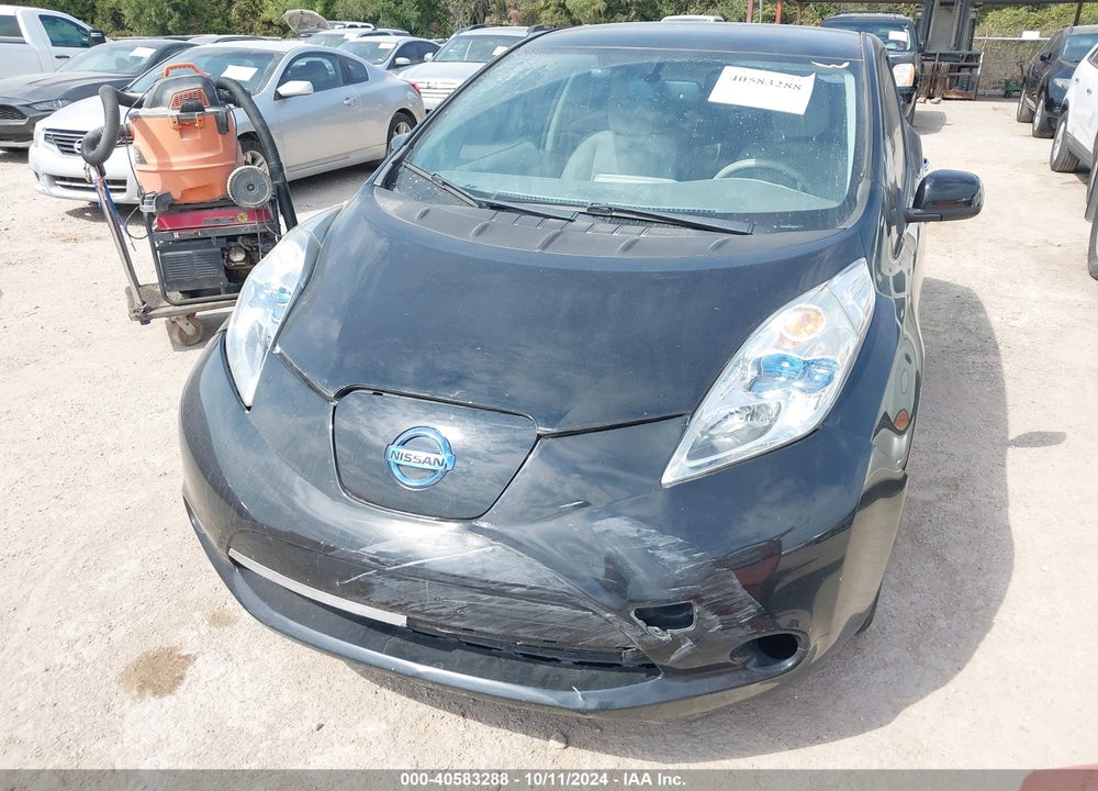 2013 NISSAN LEAF SV VIN: 1N4AZ0CP8DC407741