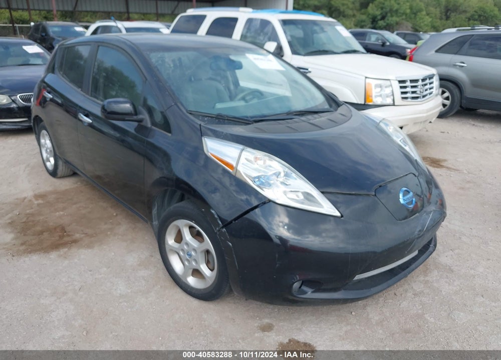 2013 NISSAN LEAF SV VIN: 1N4AZ0CP8DC407741