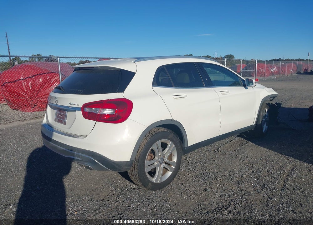 2017 MERCEDES-BENZ GLA 250 4MATIC VIN: WDCTG4GB4HJ342039