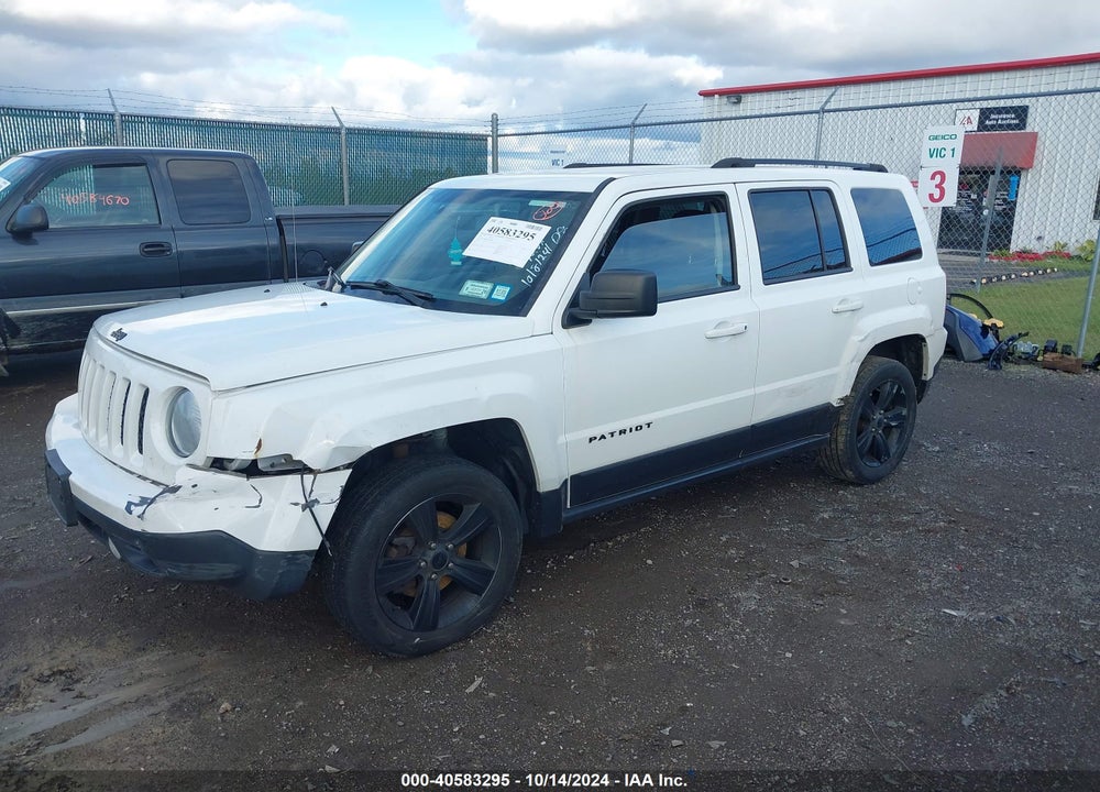 2015 JEEP PATRIOT ALTITUDE EDITION VIN: 1C4NJRBB6FD348490