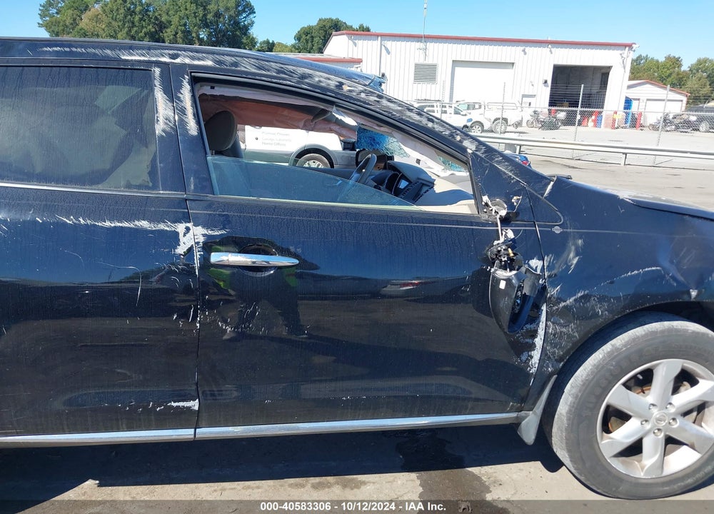 2009 NISSAN MURANO SL VIN: JN8AZ18W89W118546