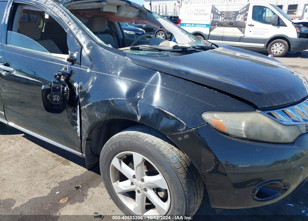 2009 NISSAN MURANO SL VIN: JN8AZ18W89W118546