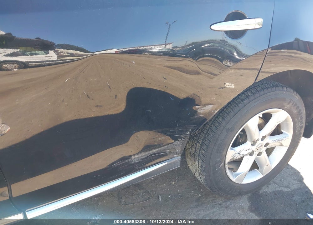 2009 NISSAN MURANO SL VIN: JN8AZ18W89W118546