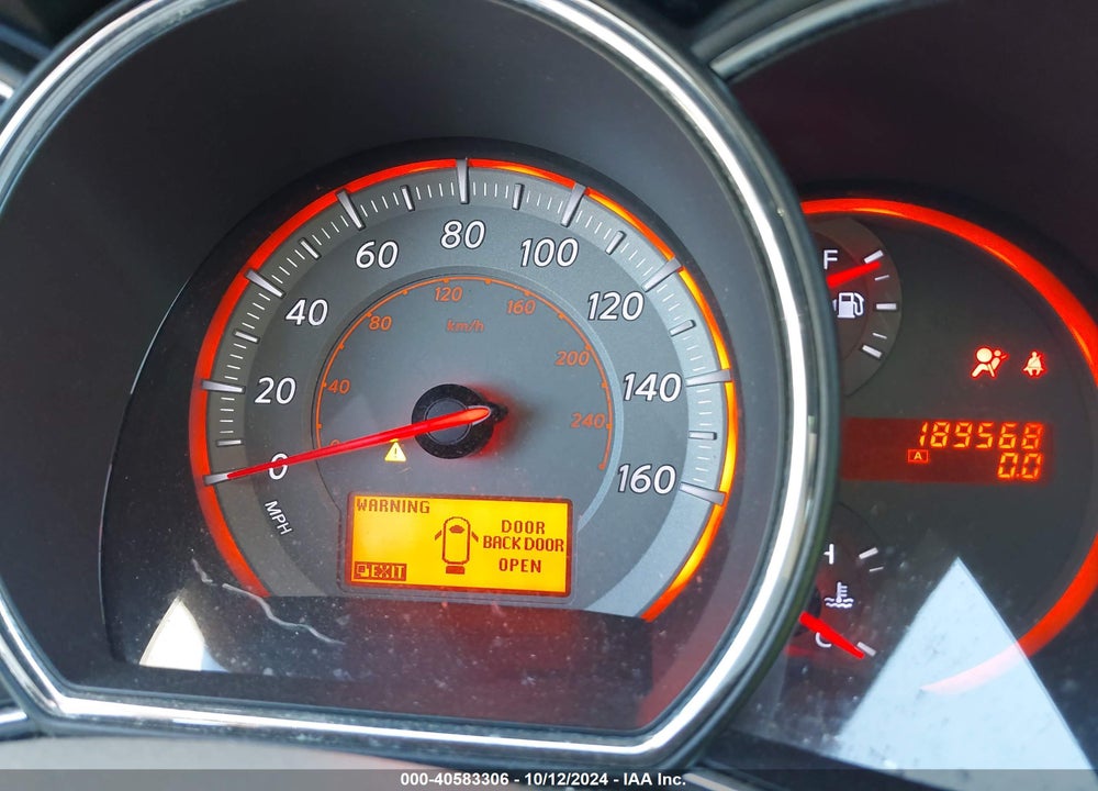2009 NISSAN MURANO SL VIN: JN8AZ18W89W118546