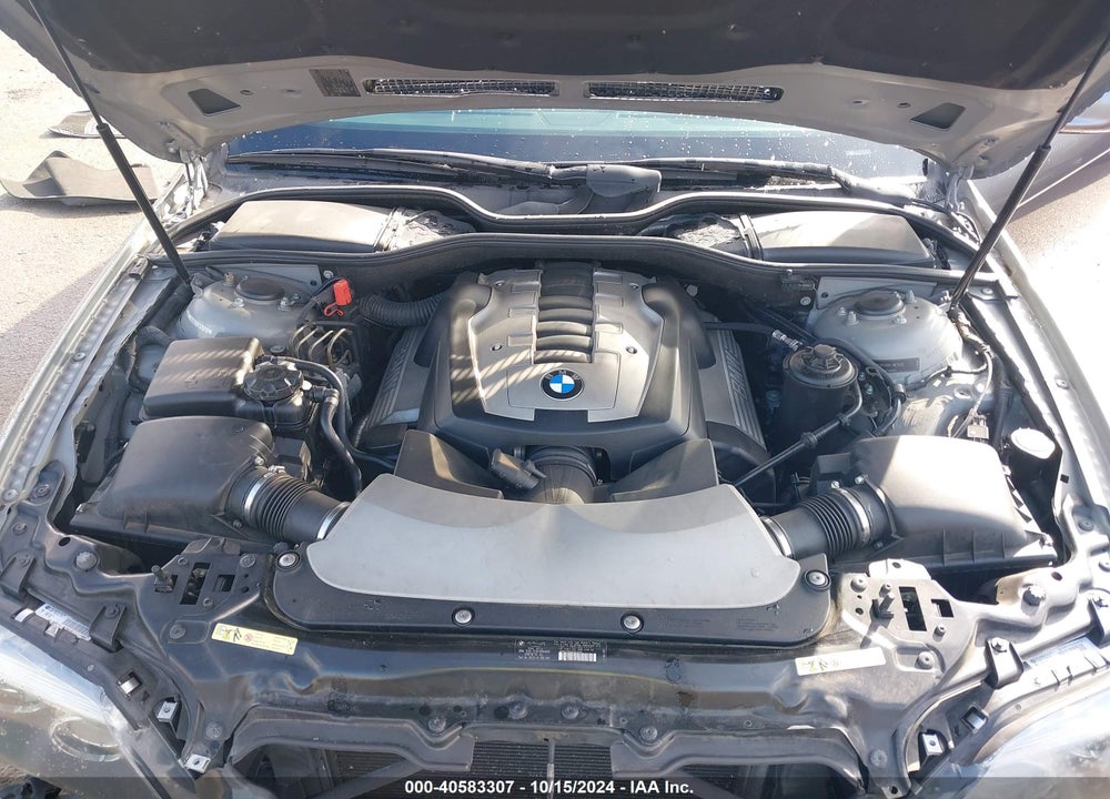 2006 BMW 750LI VIN: WBAHN83576DT33918