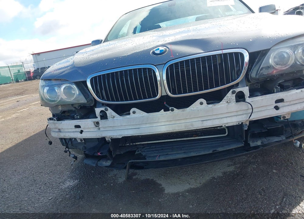 2006 BMW 750LI VIN: WBAHN83576DT33918