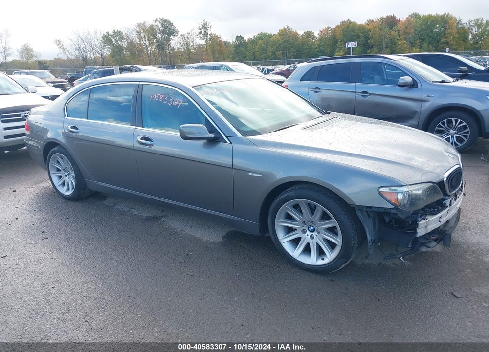 2006 BMW 750LI VIN: WBAHN83576DT33918