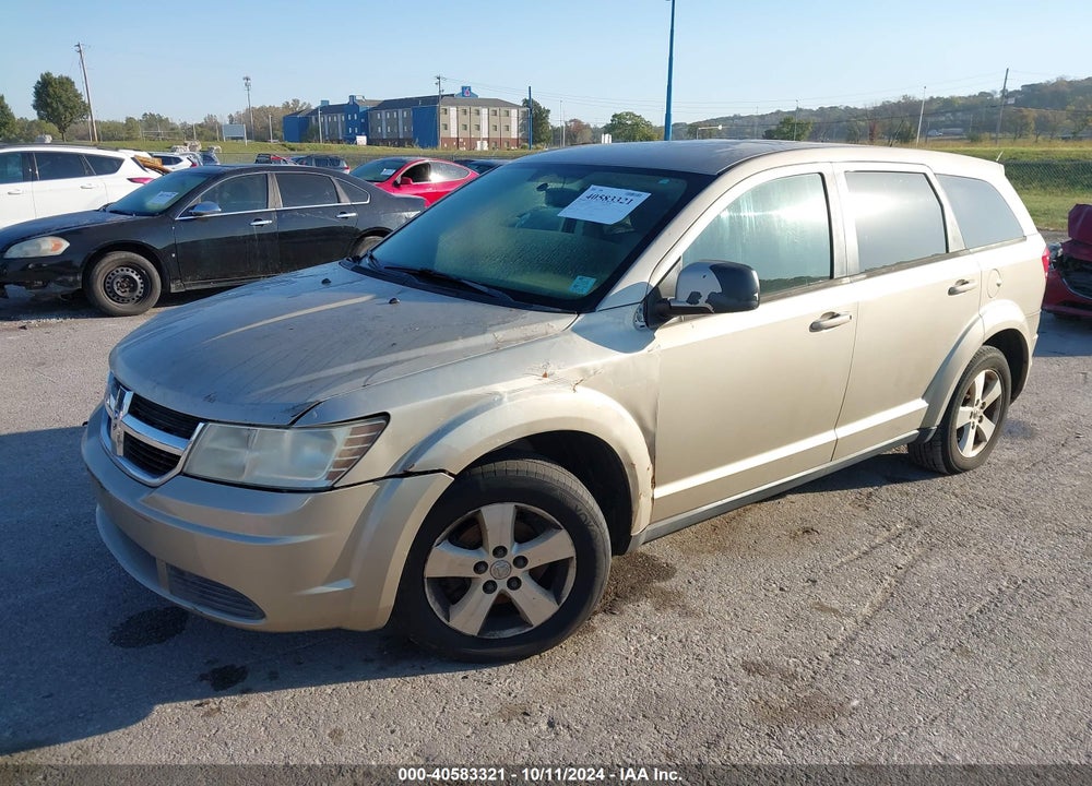 2009 DODGE JOURNEY SXT VIN: 3D4GG57V79T573392