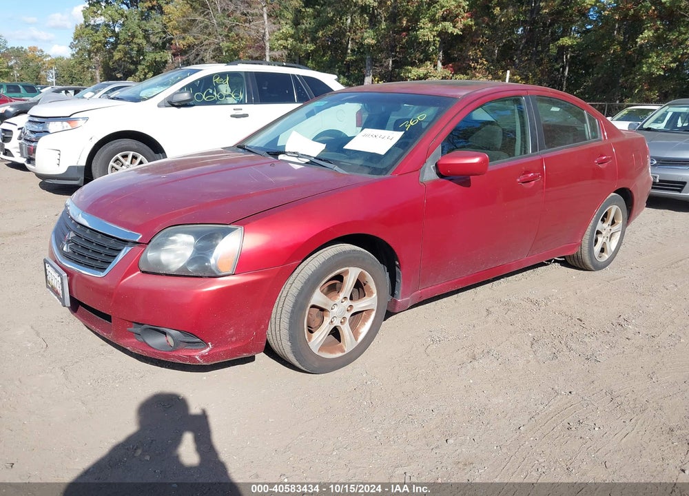 2009 MITSUBISHI GALANT ES/SPORT EDITION VIN: 4A3AB36F69E009682
