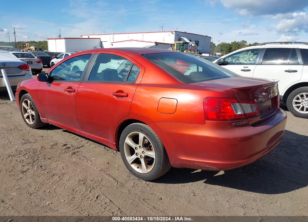 2009 MITSUBISHI GALANT ES/SPORT EDITION VIN: 4A3AB36F69E009682