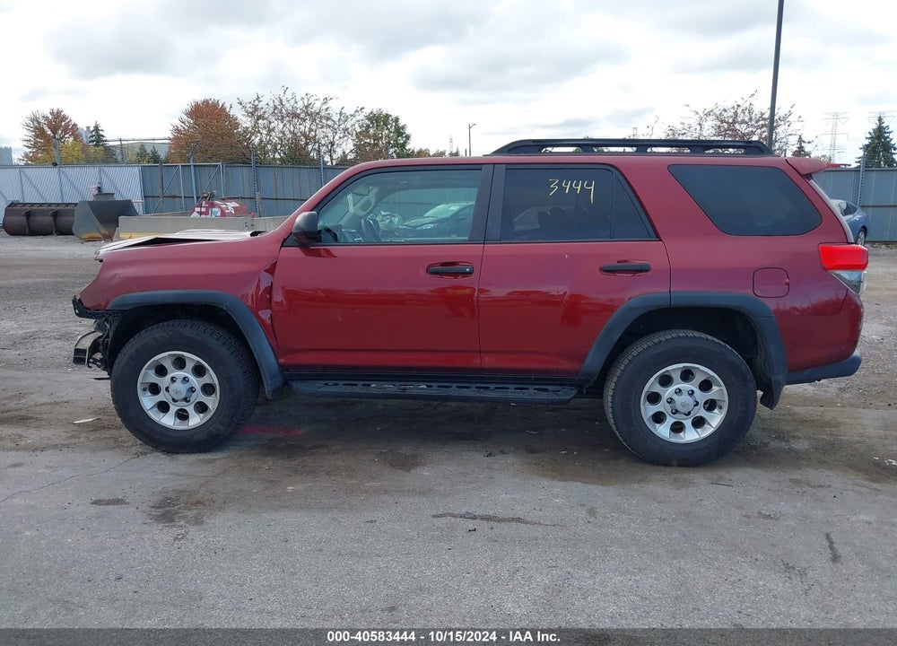 2011 TOYOTA 4RUNNER TRAIL V6 VIN: JTEBU5JR9B5047455