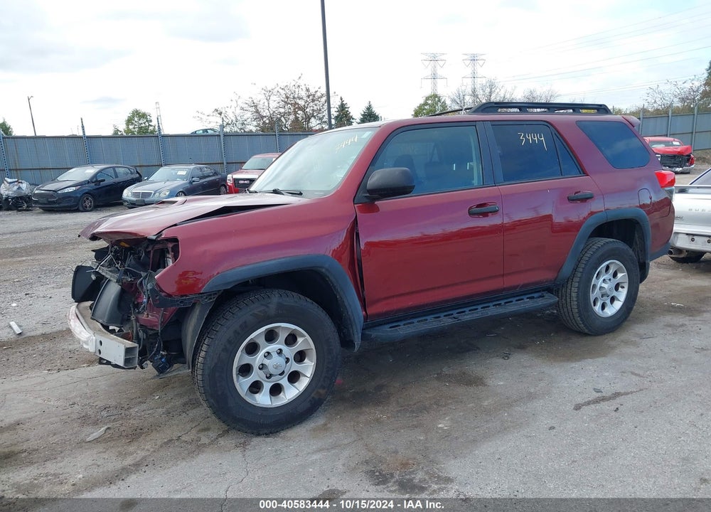 2011 TOYOTA 4RUNNER TRAIL V6 VIN: JTEBU5JR9B5047455