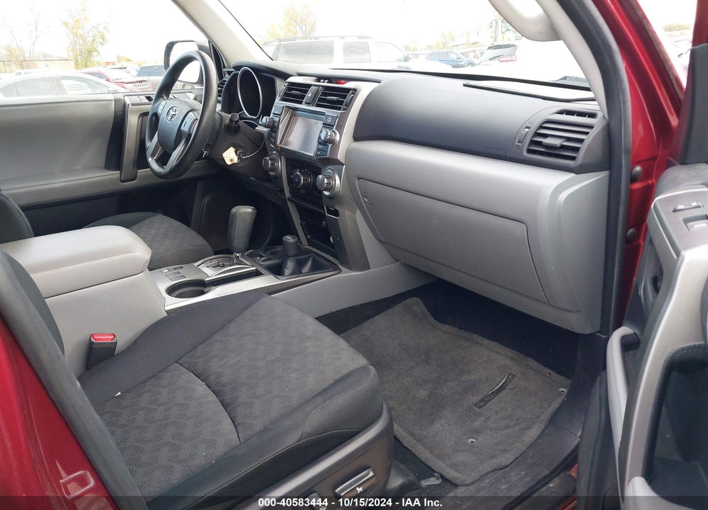 2011 TOYOTA 4RUNNER TRAIL V6 VIN: JTEBU5JR9B5047455