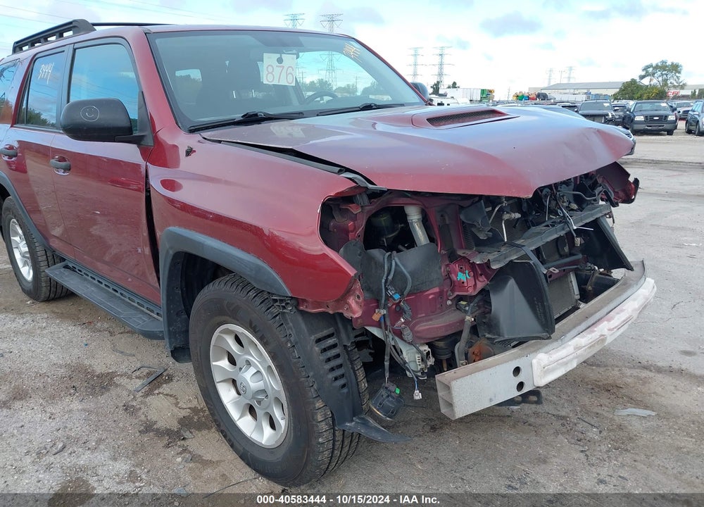 2011 TOYOTA 4RUNNER TRAIL V6 VIN: JTEBU5JR9B5047455