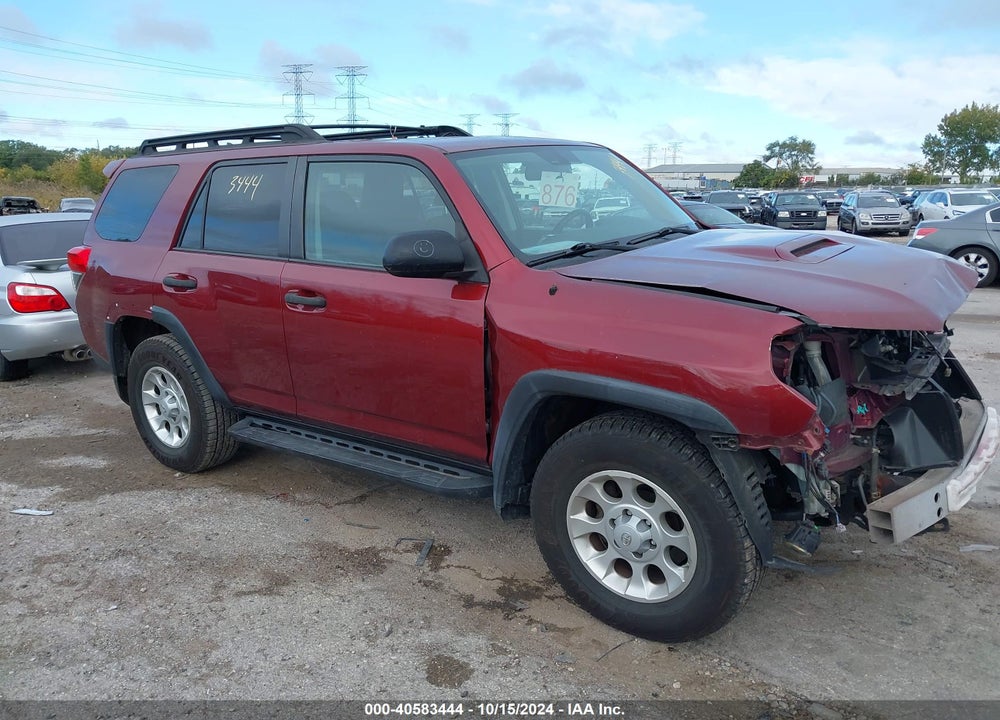 2011 TOYOTA 4RUNNER TRAIL V6 VIN: JTEBU5JR9B5047455