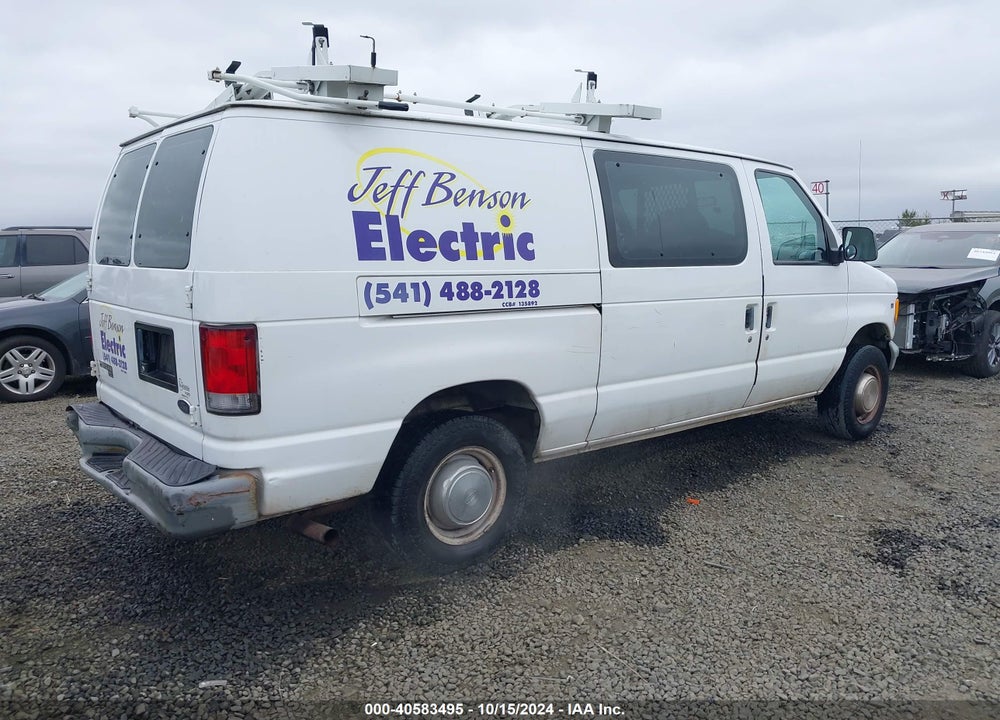 1998 FORD E-250 COMMERCIAL/RECREATIONAL VIN: 1FTPE24LXWHB90657