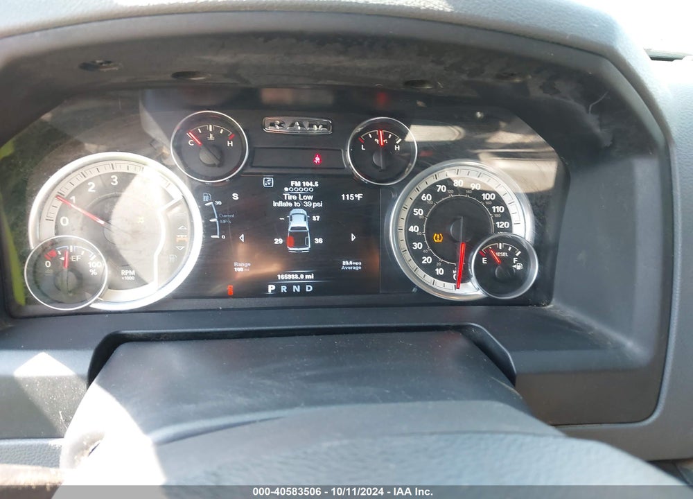 2014 RAM 1500 BIG HORN VIN: 1C6RR7GM5ES354520