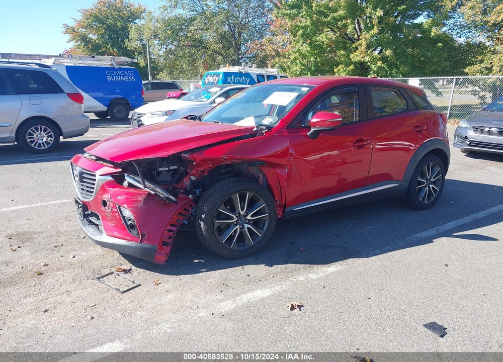 2017 MAZDA CX-3 GRAND TOURING VIN: JM1DKFD74H0171688