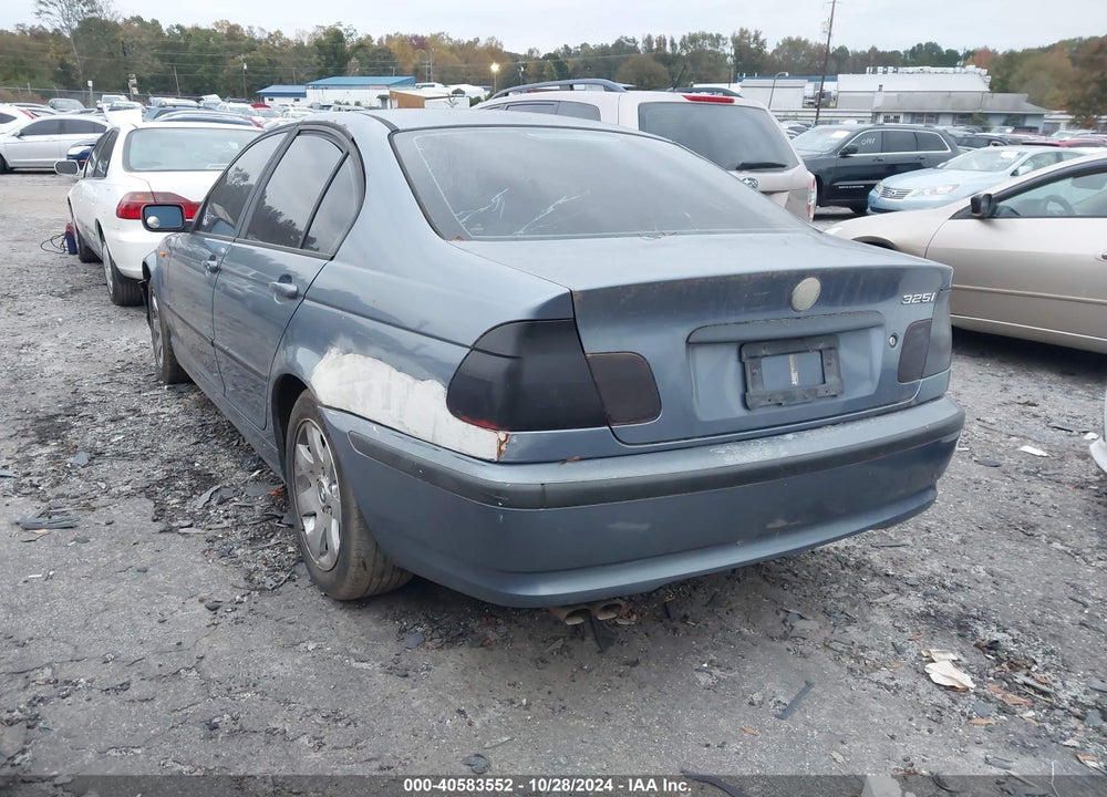 2003 BMW 325I VIN: WBAEV33463KL88770
