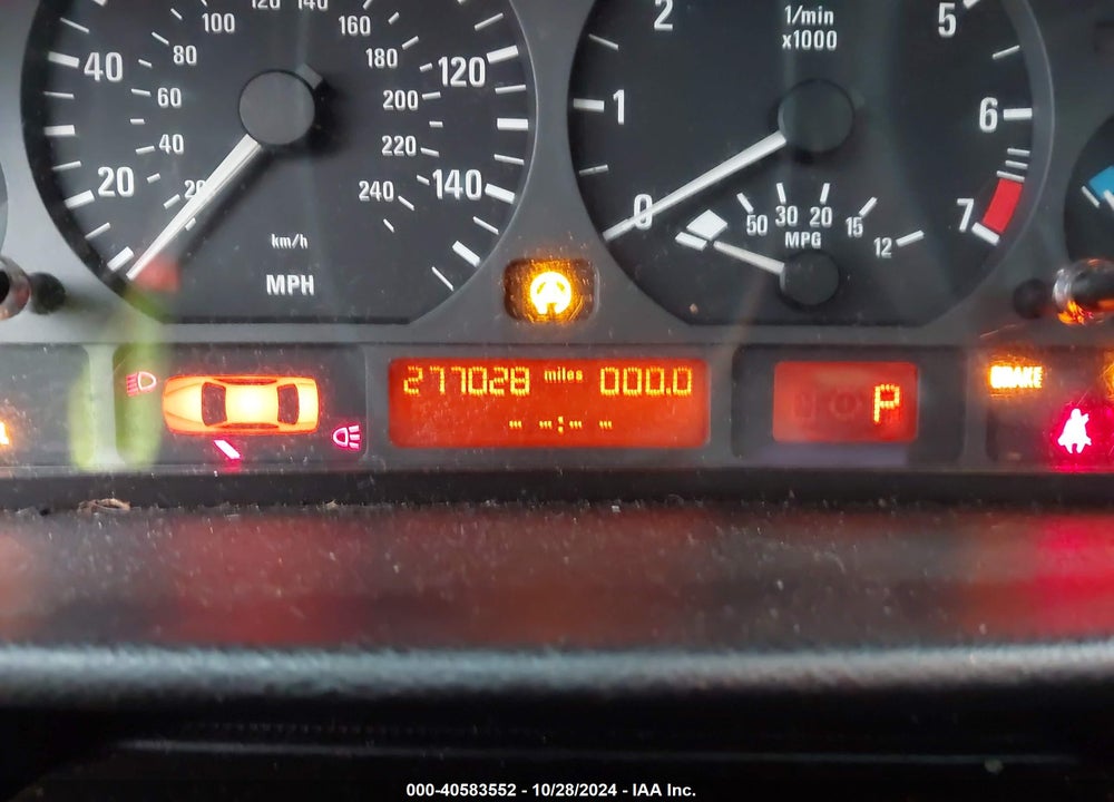 2003 BMW 325I VIN: WBAEV33463KL88770